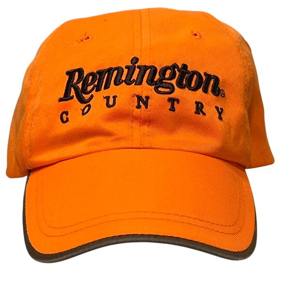 Neon Orange Remington Country Adjustable Baseball Cap Adult One Size - Picture 1 of 7